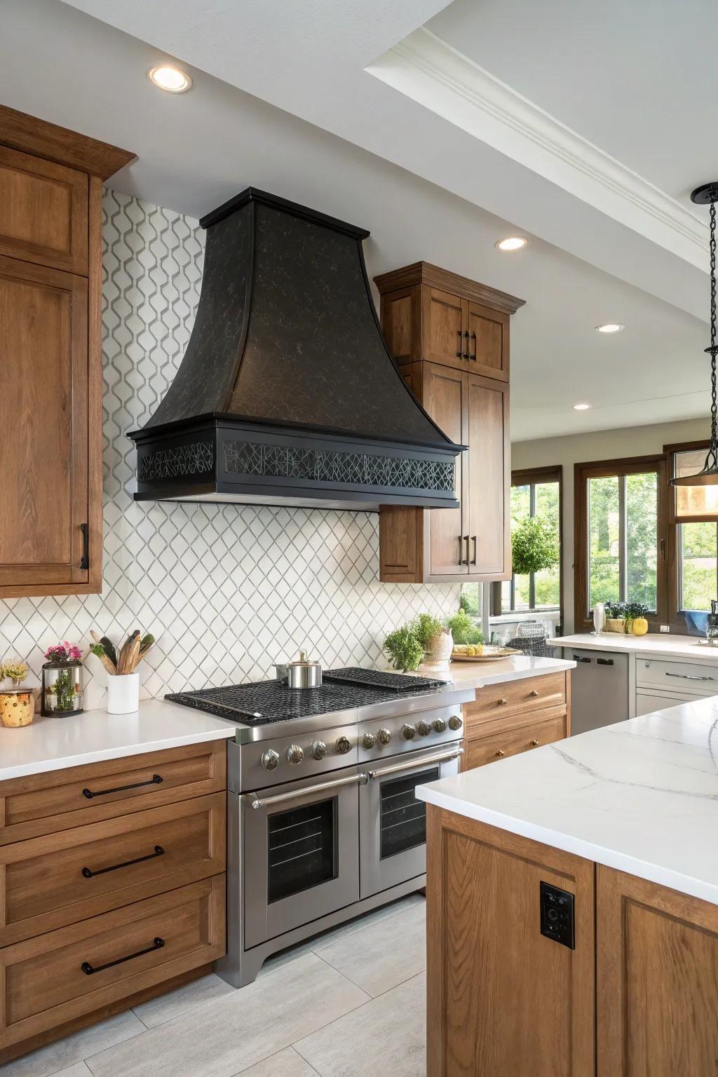 A statement range hood has the power to completely redefine your kitchen's aesthetic.