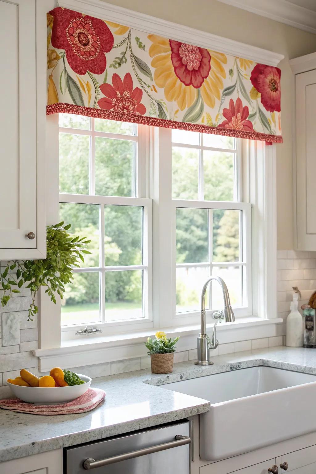 Make your kitchen pop with bold colors.