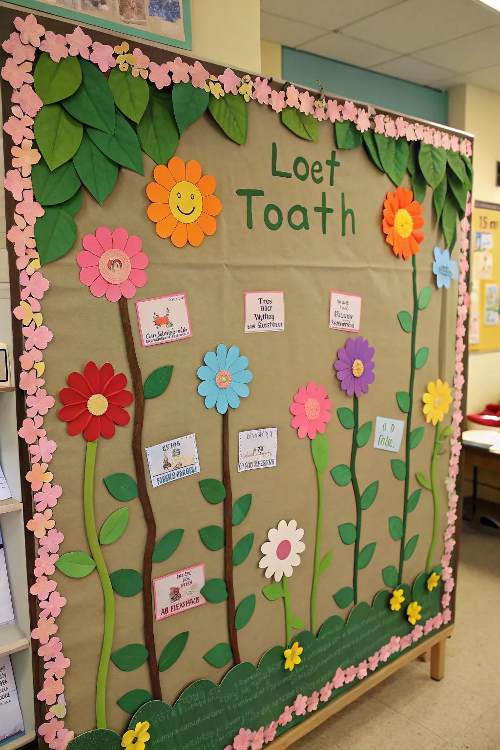 Watch your classroom garden flourish with each lost tooth.