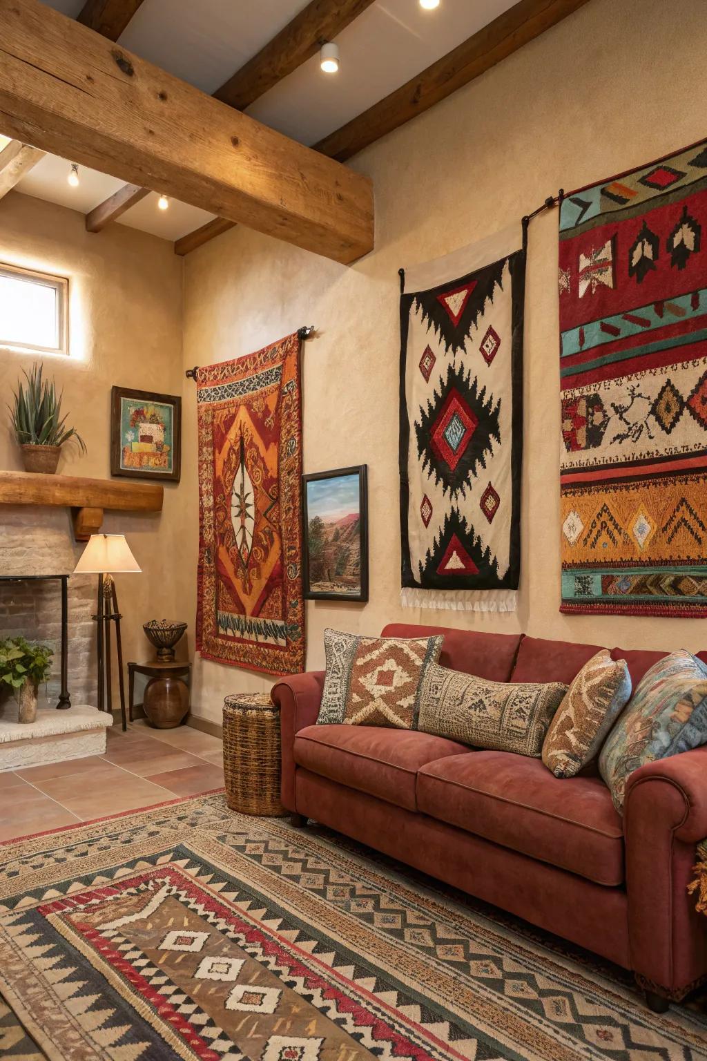 Striking artwork renders a noticeable assertion.