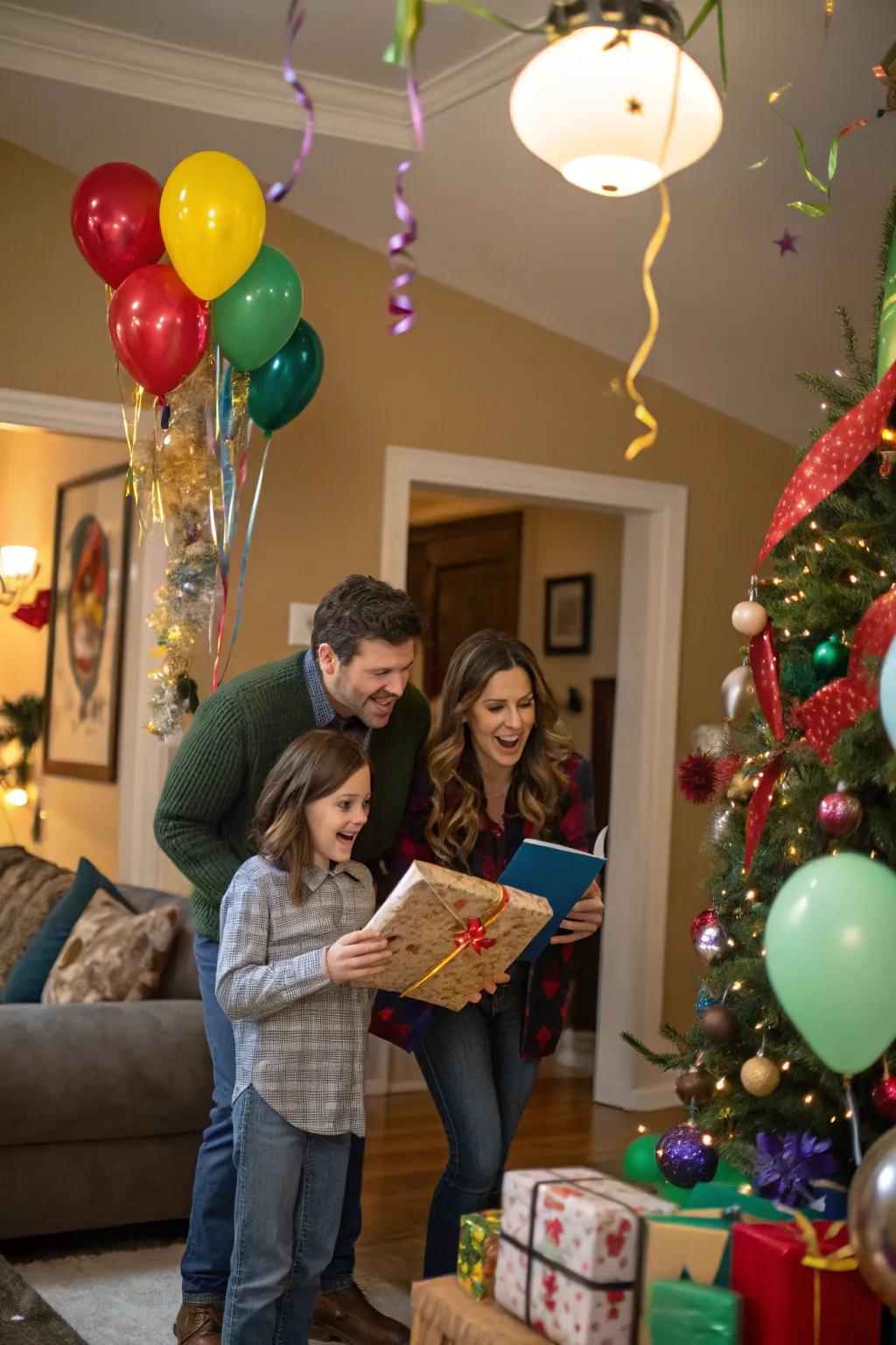 An exciting festive loot expedition, which is ideal for family enjoyment.