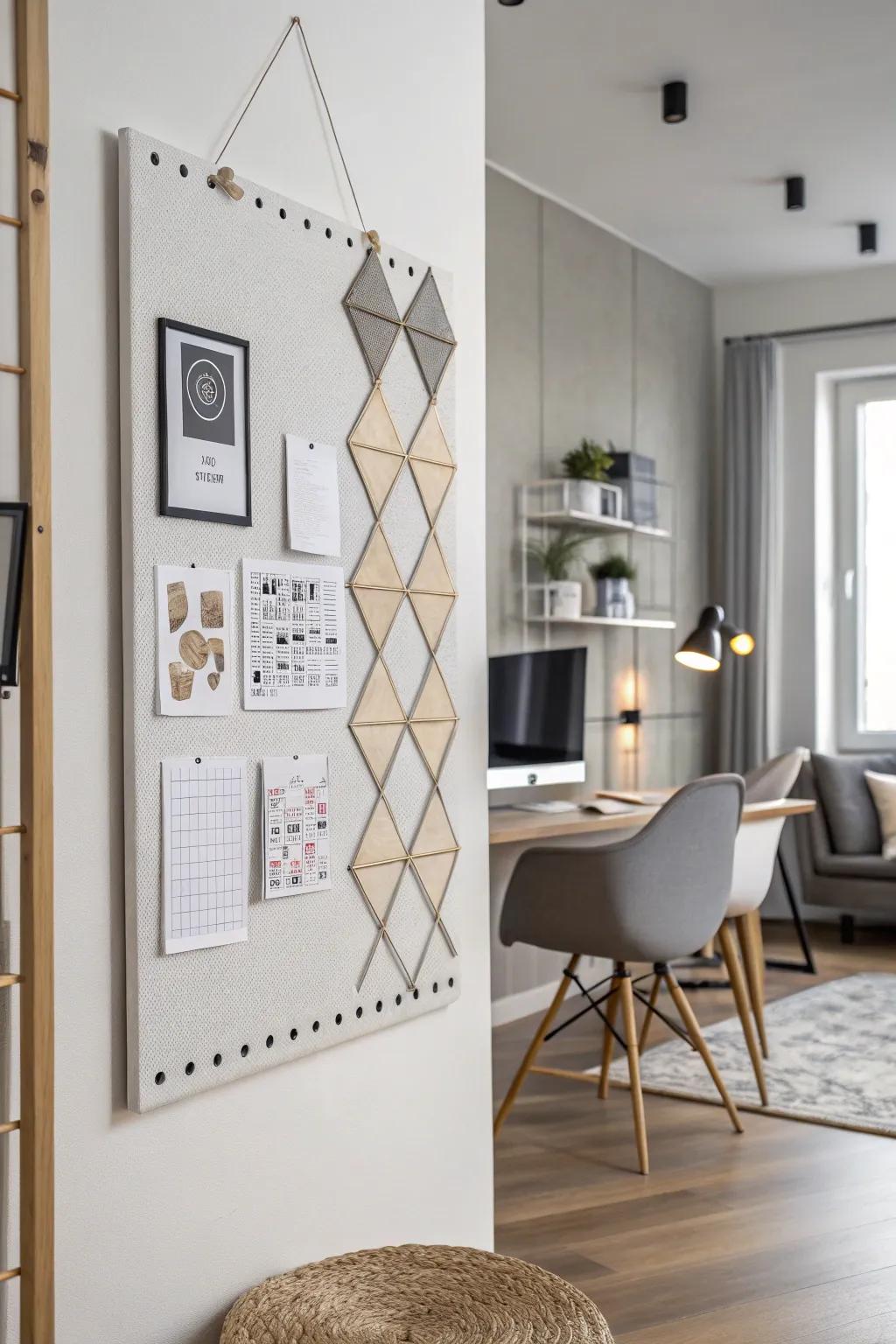 Simple elegance for a serene display.