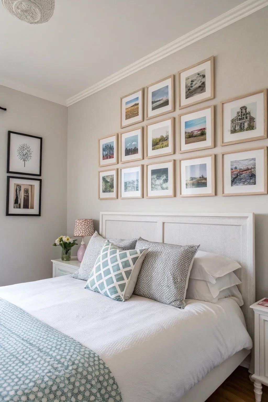 Floating frames give off a modern vibe because to their airy appearance.