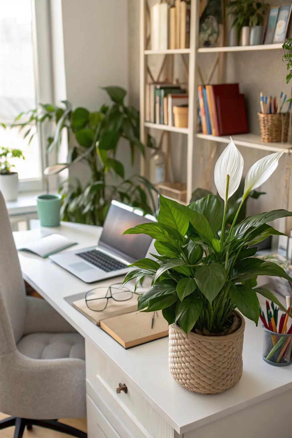 Enhance your office with refreshing greenery.