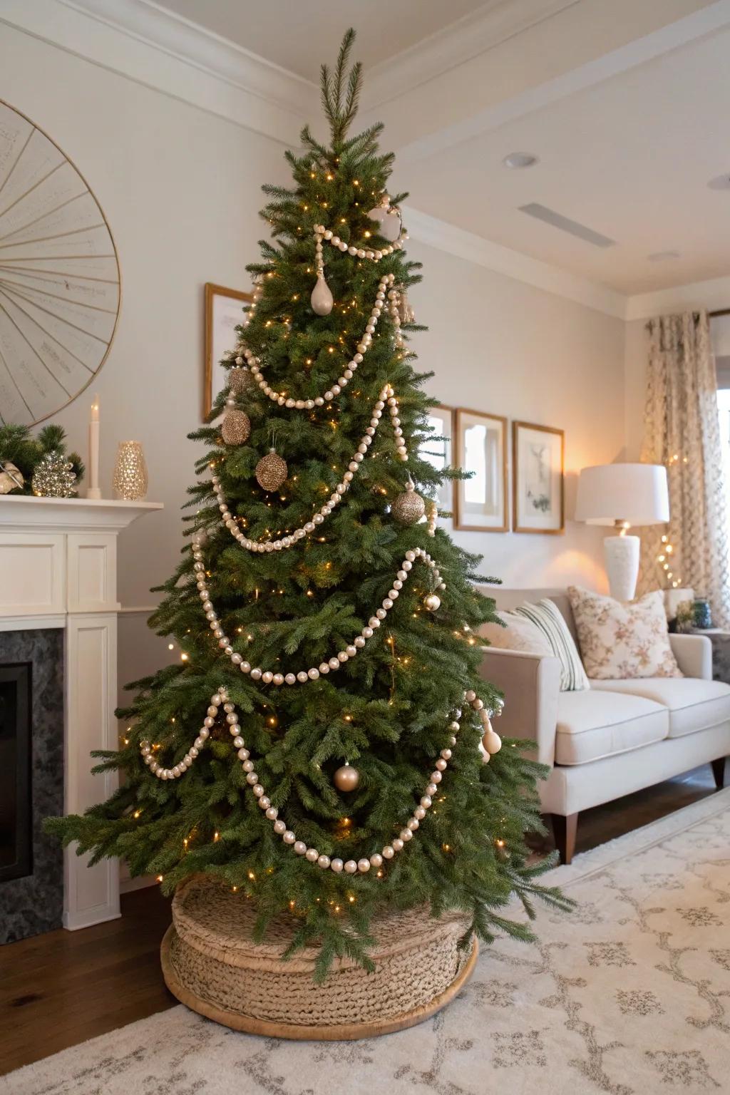 Harmonized swags deliver a polished and refined appearance.