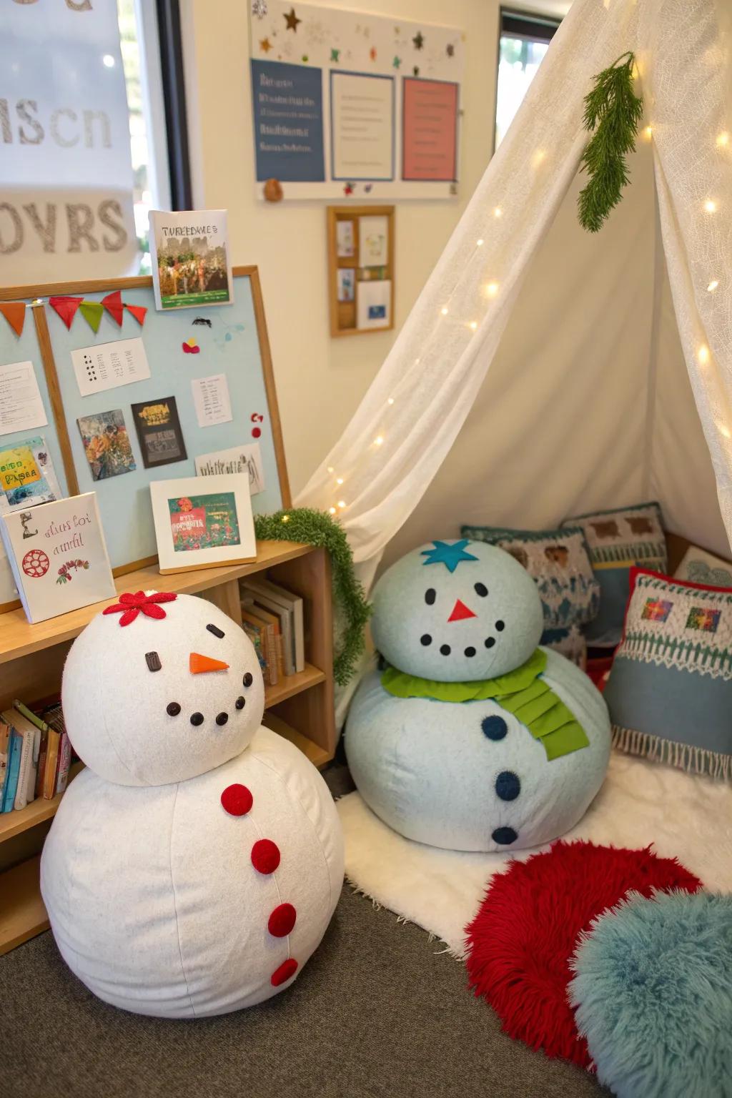 Instill a fondness of reading through a snowman study selection that excites students!