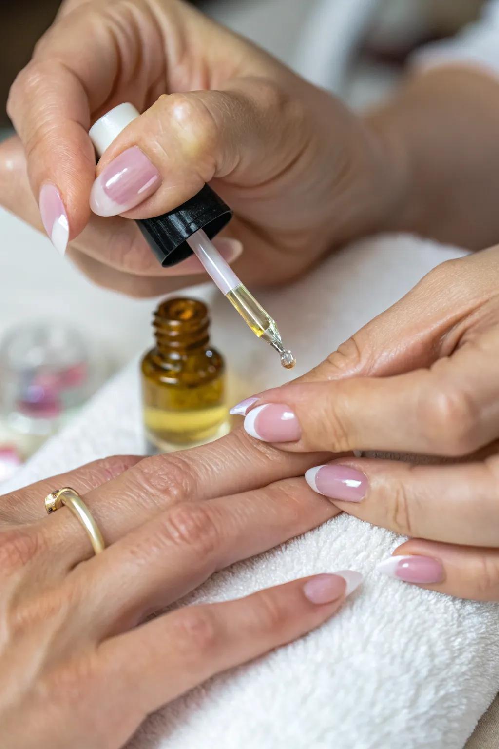A DIY manicure keeps your nails looking polished and well-cared for.