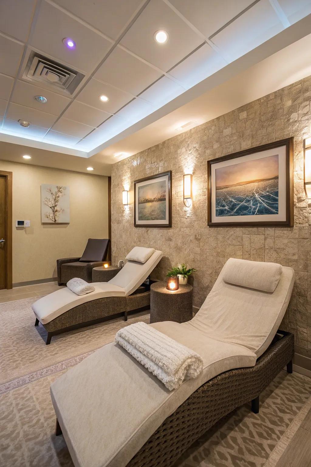 Adjustable settings to create a personalized spa experience.