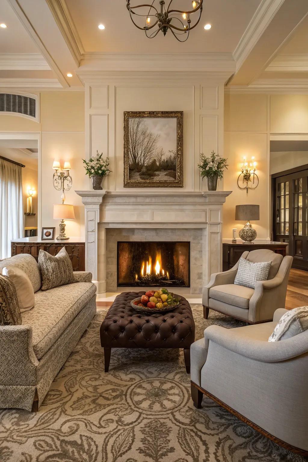 The hearth can become the heart of a home.