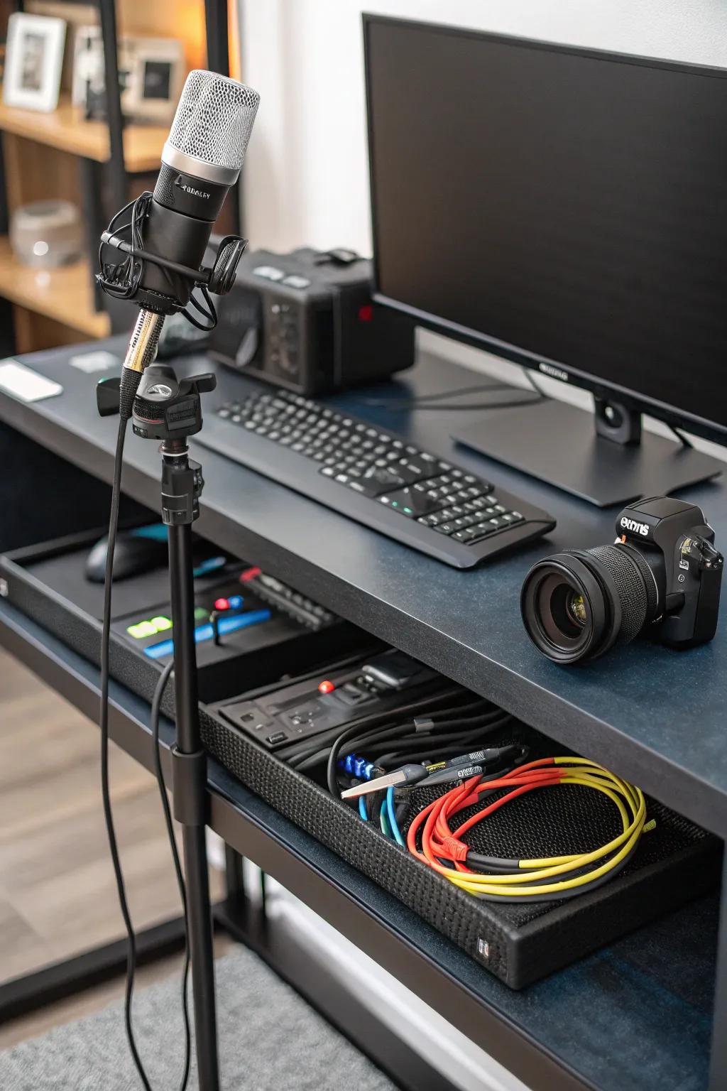 Uphold tidiness via contemporary practices focused on cable oversight.