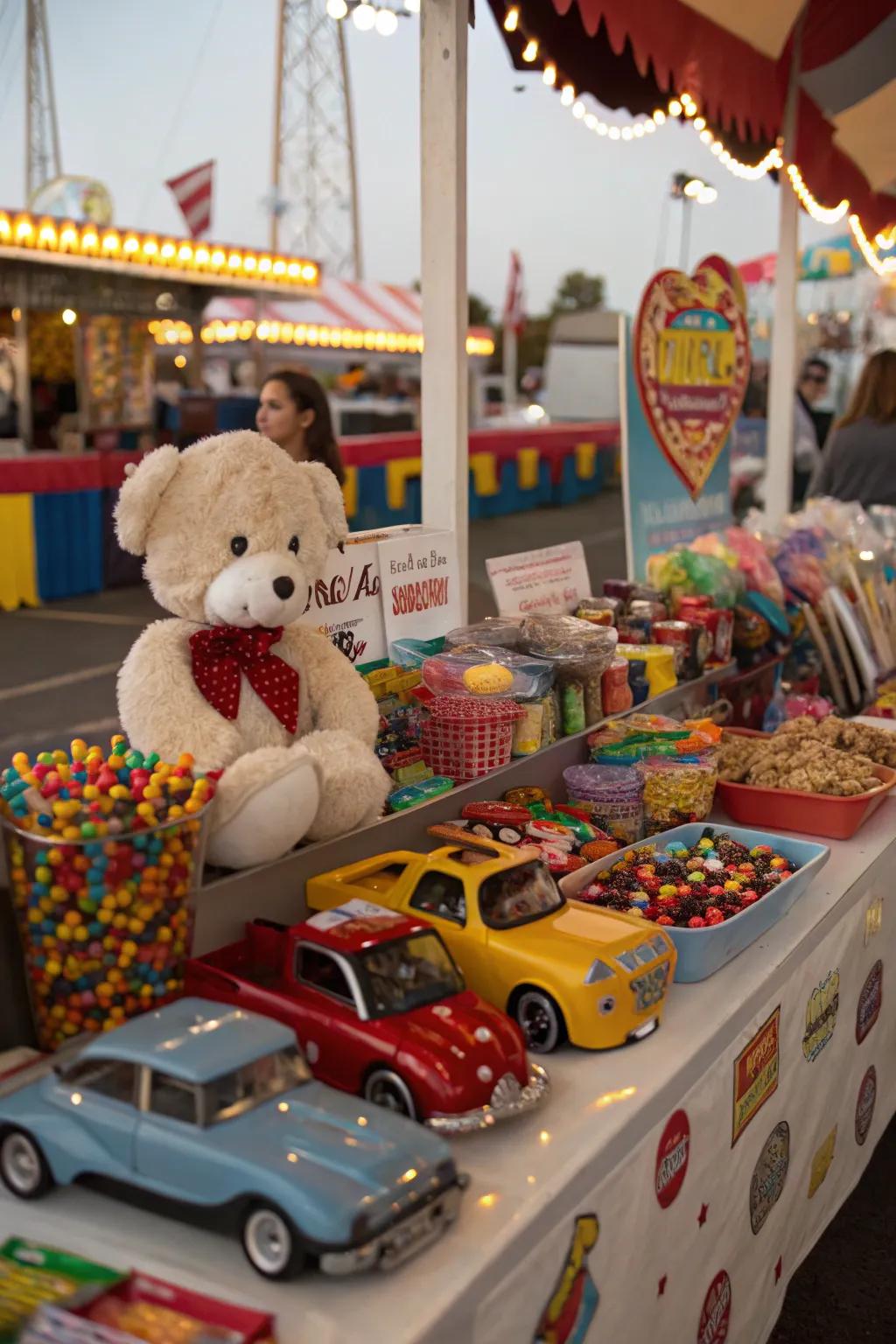 Reward stations motivate participation.