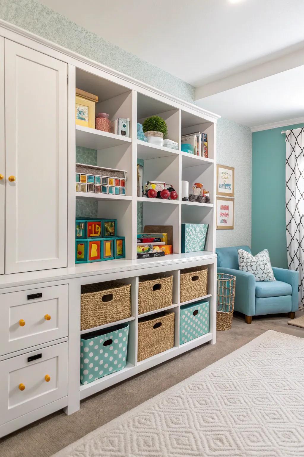 Personalized organizing resolutions integrate harmoniously with your interior design.