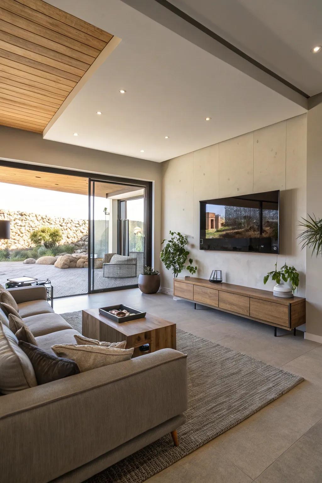 Vertical space optimization ensures your room is airy and spacious.