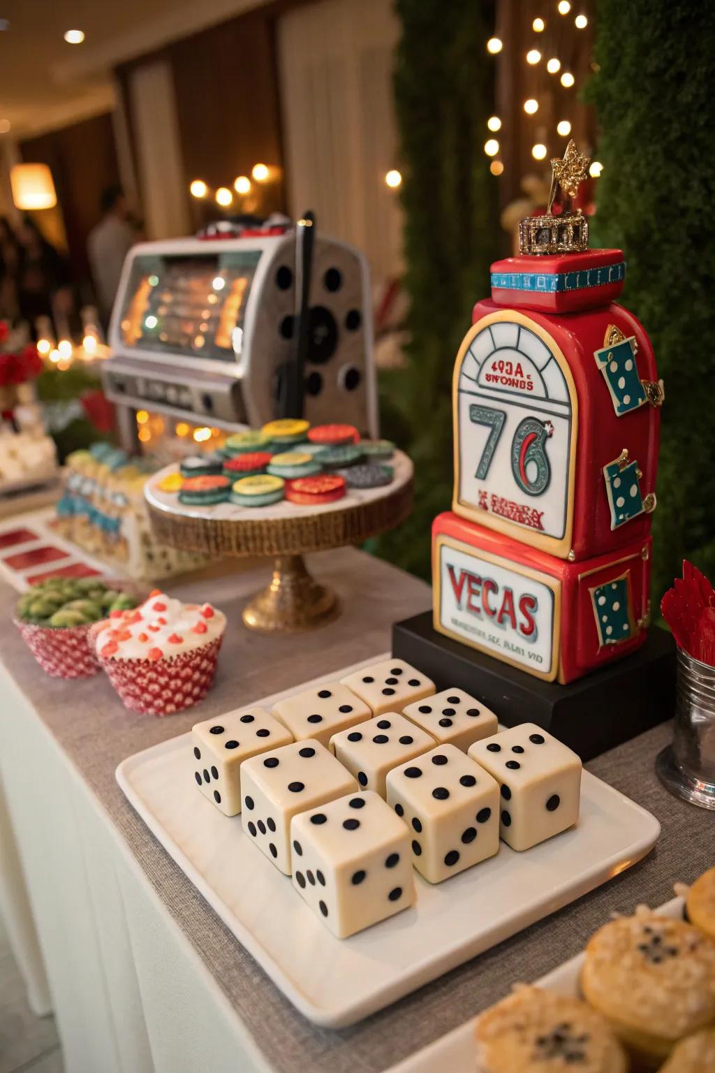 A themed dessert table makes a great addition to the event.