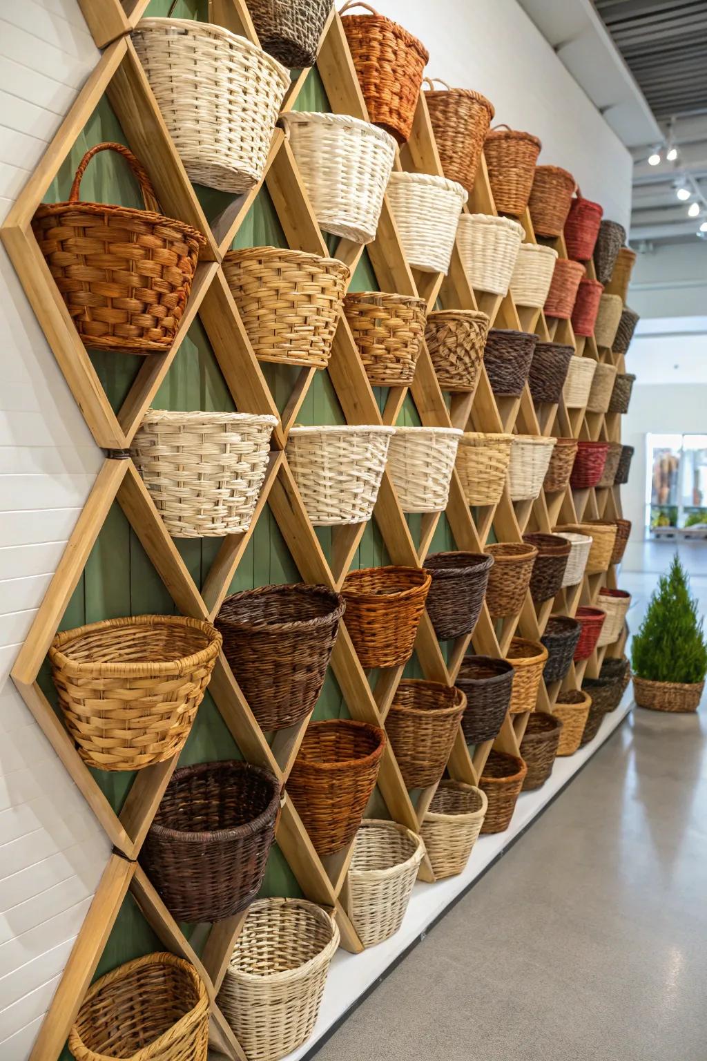 Geometric setups present a modern artistic twist.