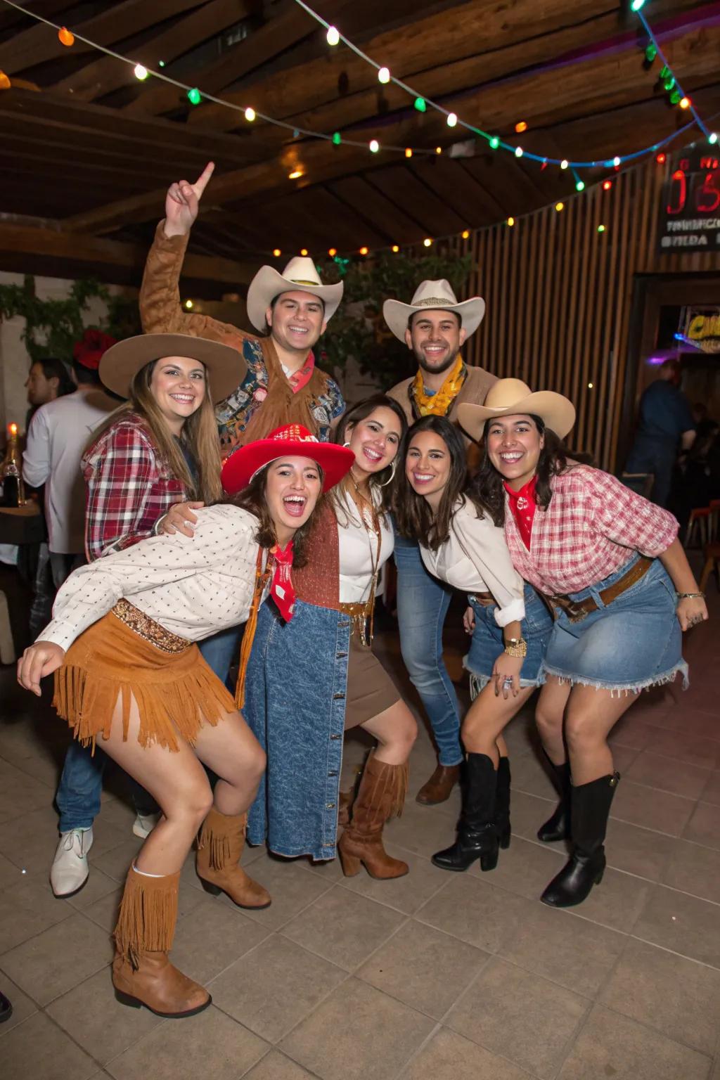 Cowpoke costume shows add fun and flair to your party.