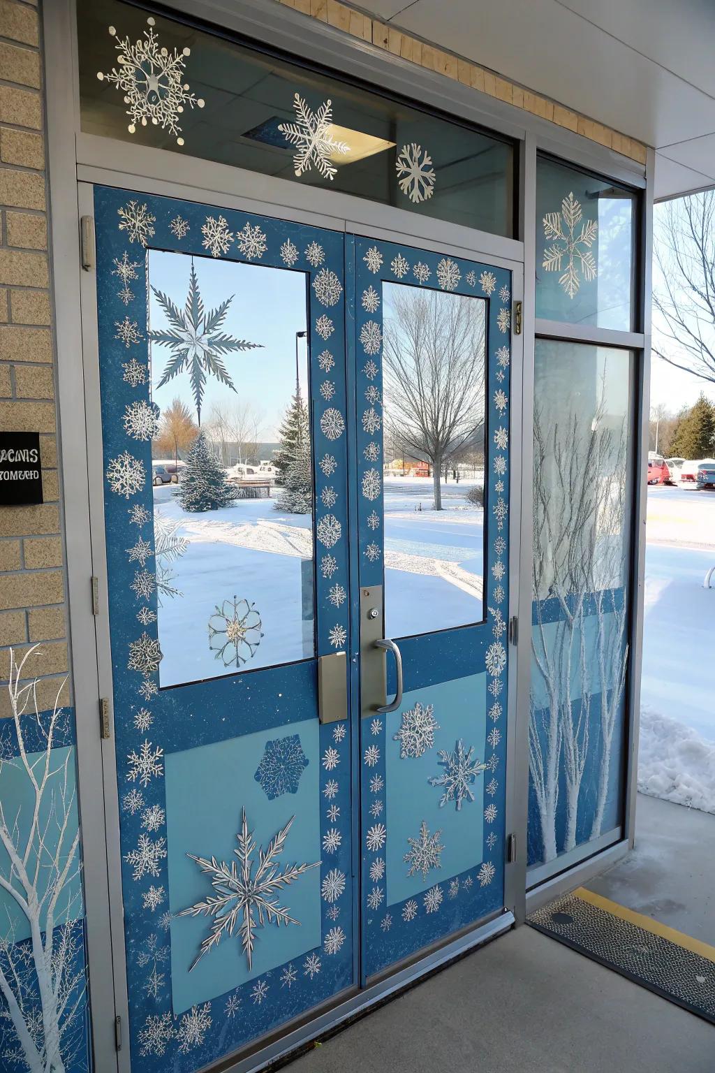 Frigid imagination conveys a magical winter sensation to this entry