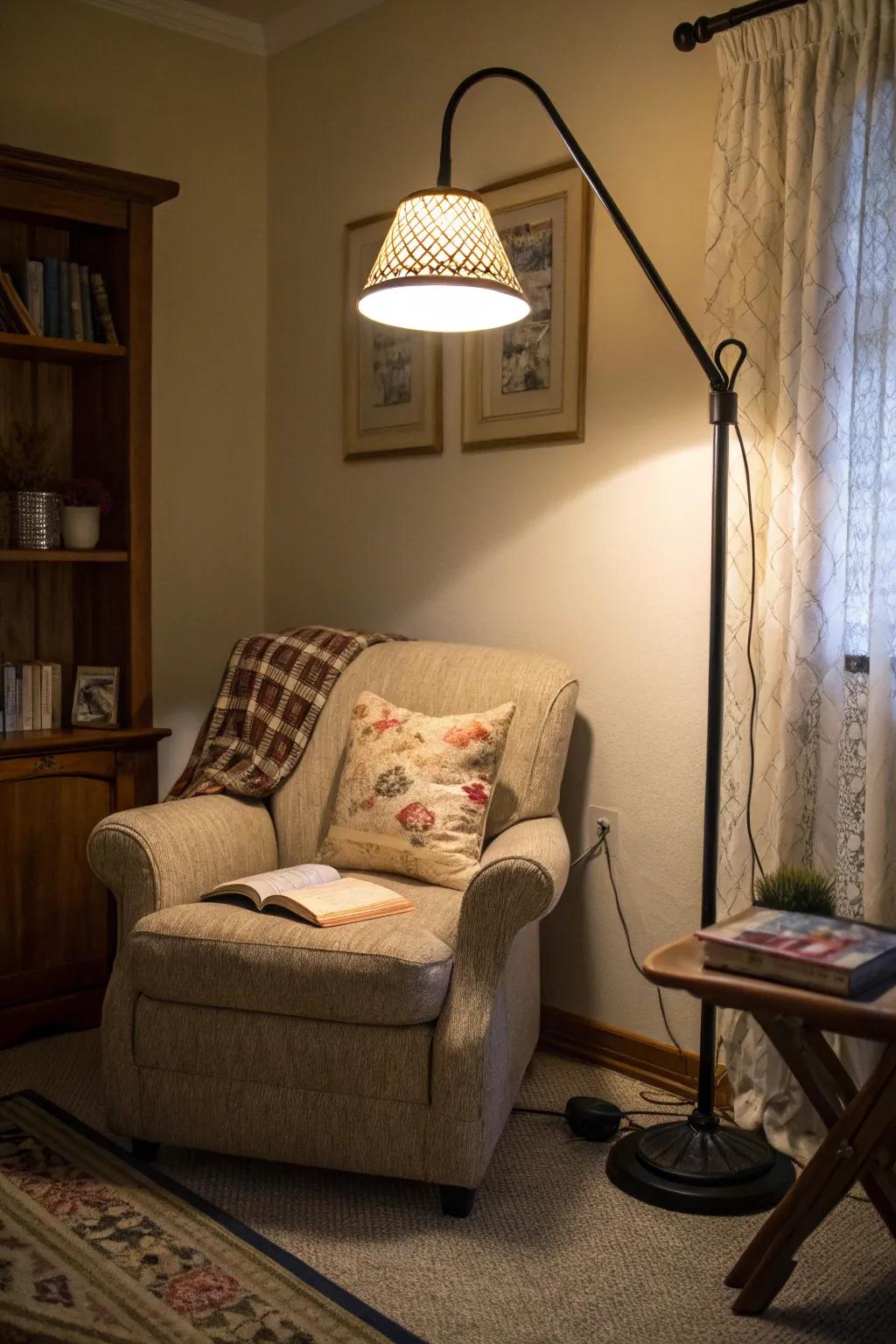 Lamps that move offer different ways to add light.