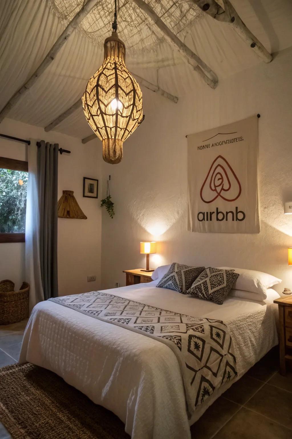 Striking illumination serves as both a practical and artistic element.