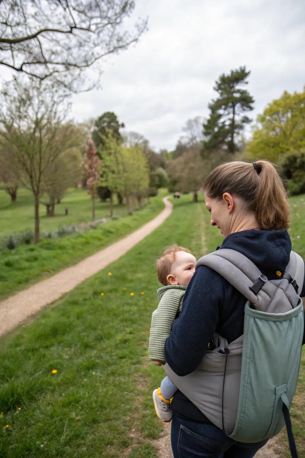 A versatile sling that allows you to keep your baby close.