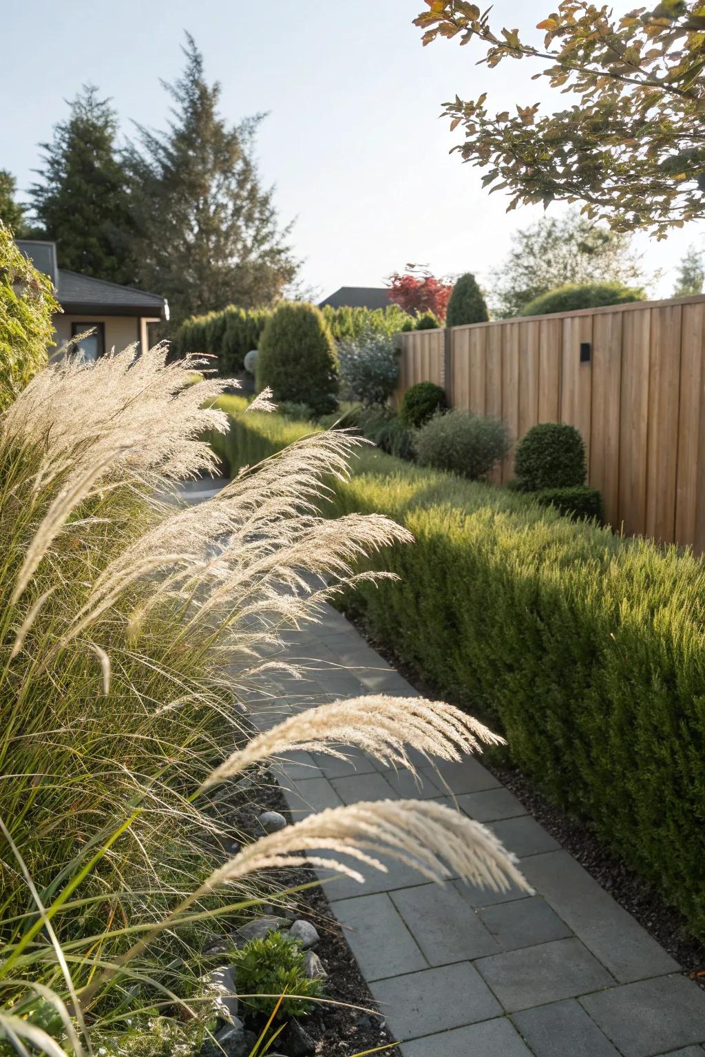 Ornamental stalks that dance with sophistication.