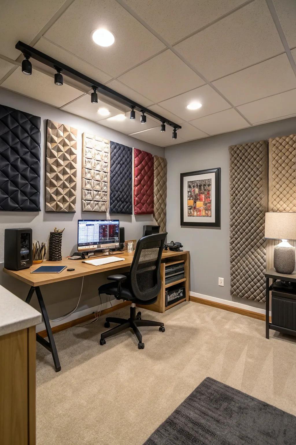 Sound panels make your workspace sound better, so you can focus.