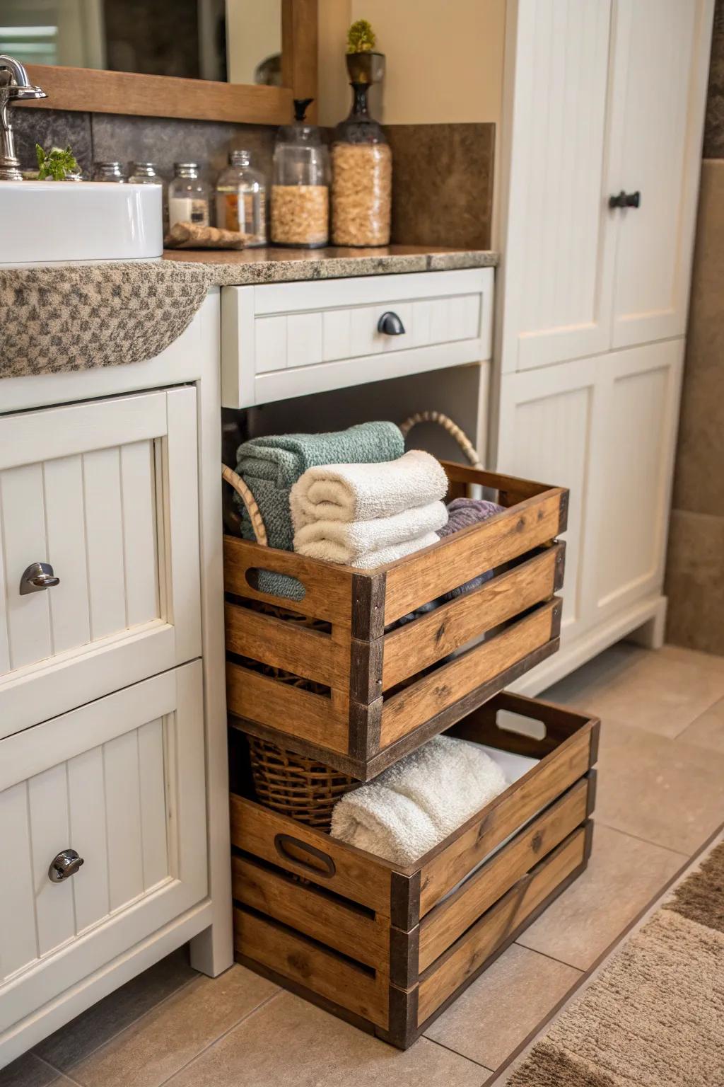 Special storage adds appeal.