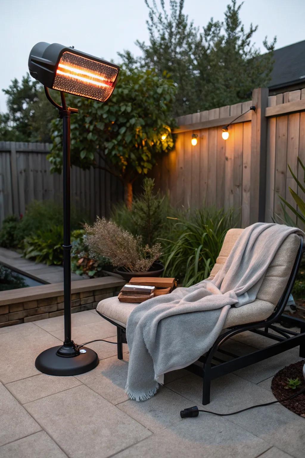 Portable electric heaters grant ease and quick warmth.