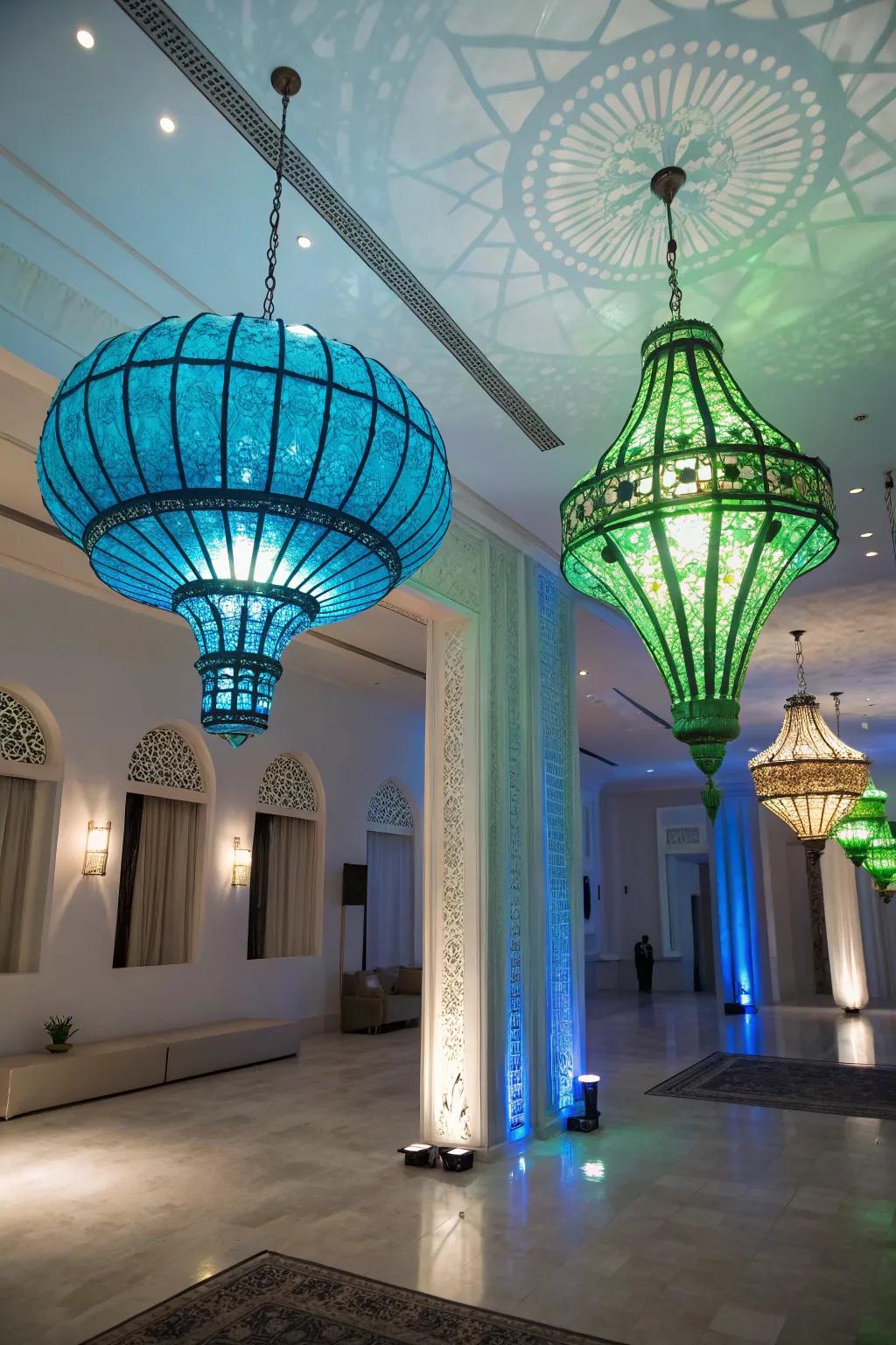 Statement lighting makes your decor better.