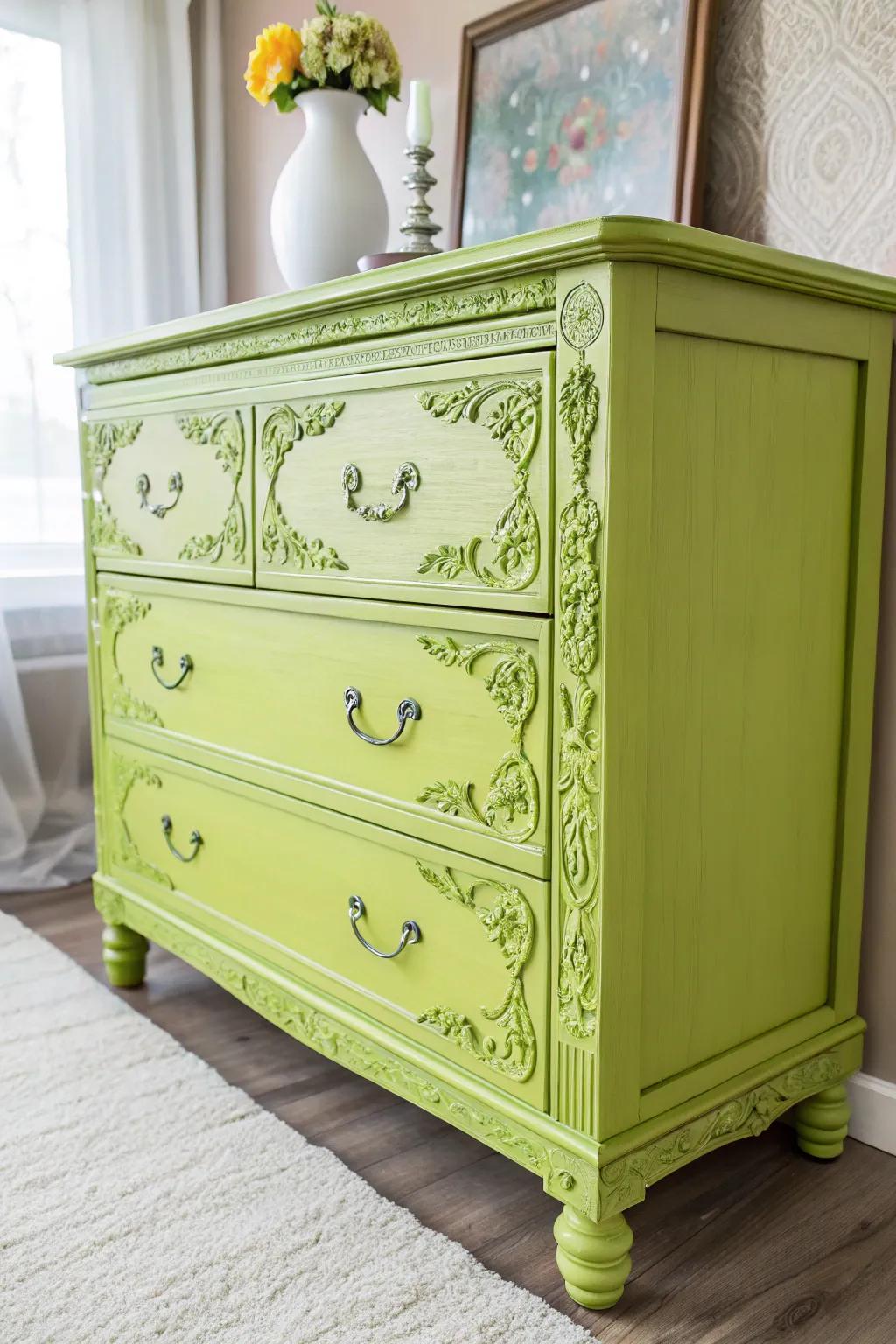 Revamped vintage pieces add character and history.