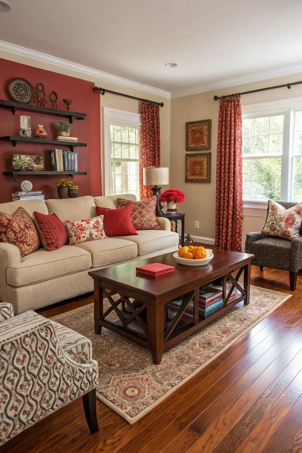 Bold embellishments craft striking focal points in the aesthetic.