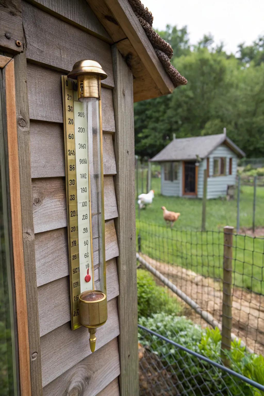 Ornamental heat gauges are both useful and fashionable.