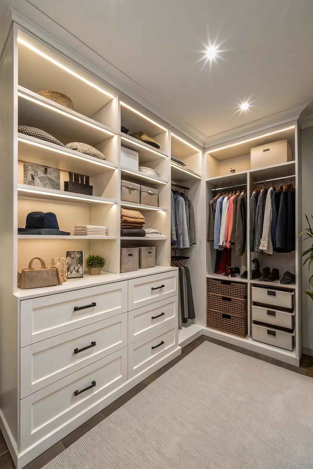 Tailor your angle with custom built-in options.