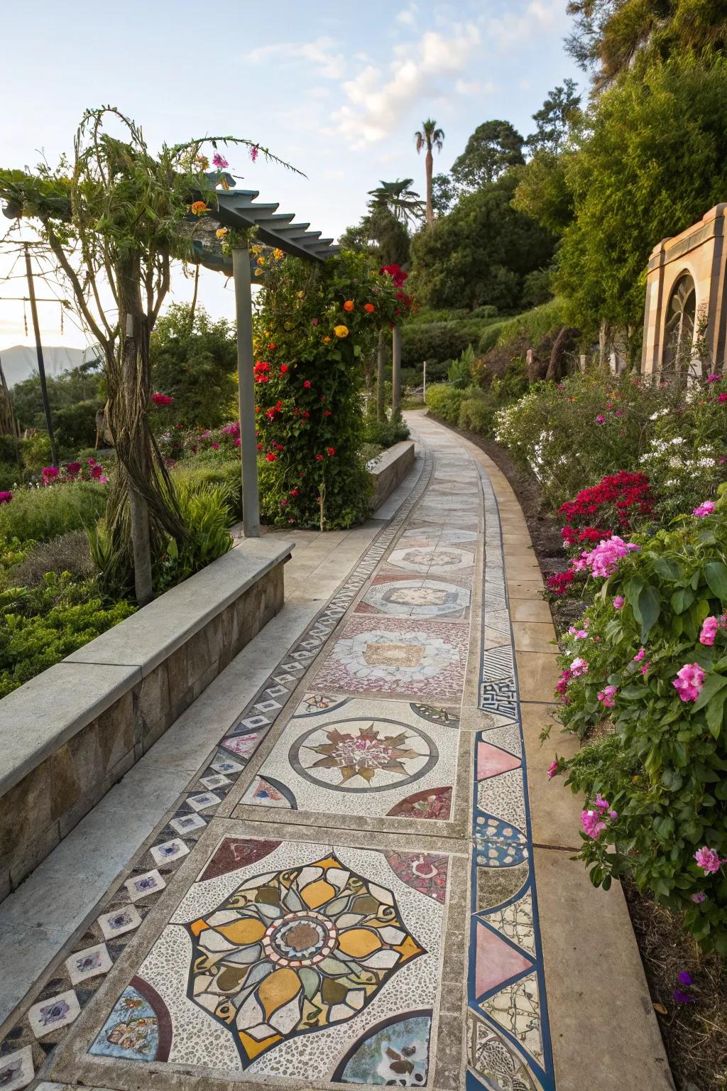 Transform your path using tessellated artistry.