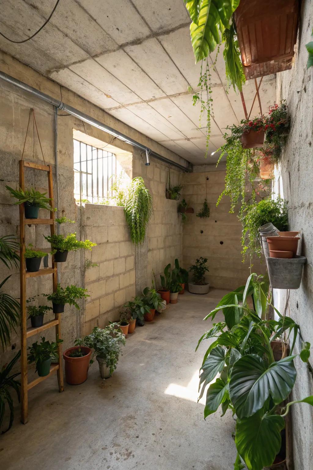 Infuse vitality into your area with lush greenery.