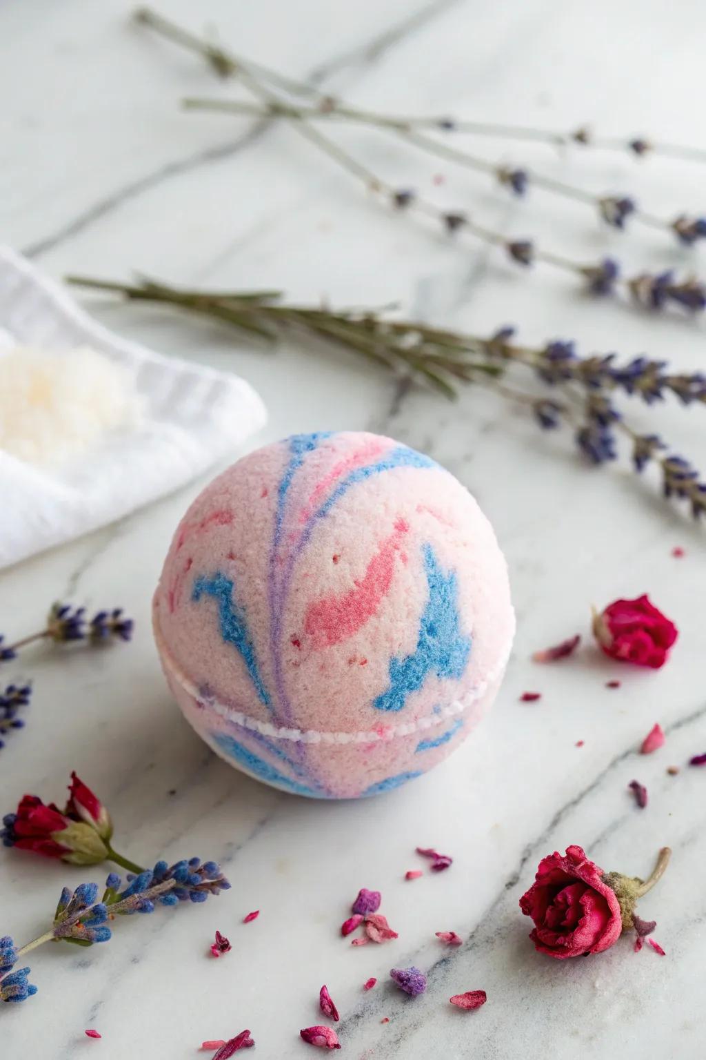 Indulge in a handcrafted spa moment with these vibrant bath bombs, a flawless fusion of effortlessness and luxury.