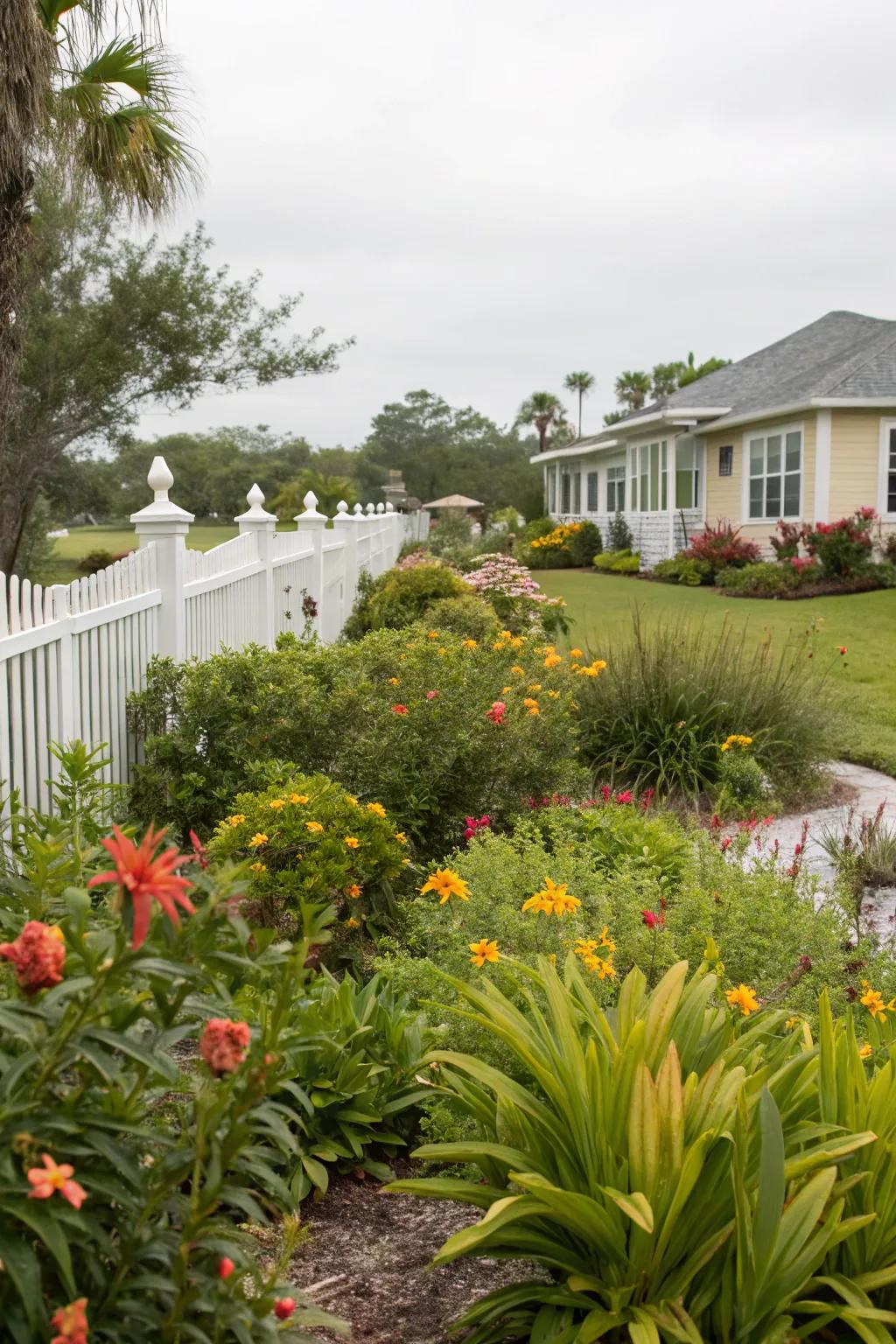 Indigenous flora blossoms under Florida's specific atmospheric traits and circumstances.