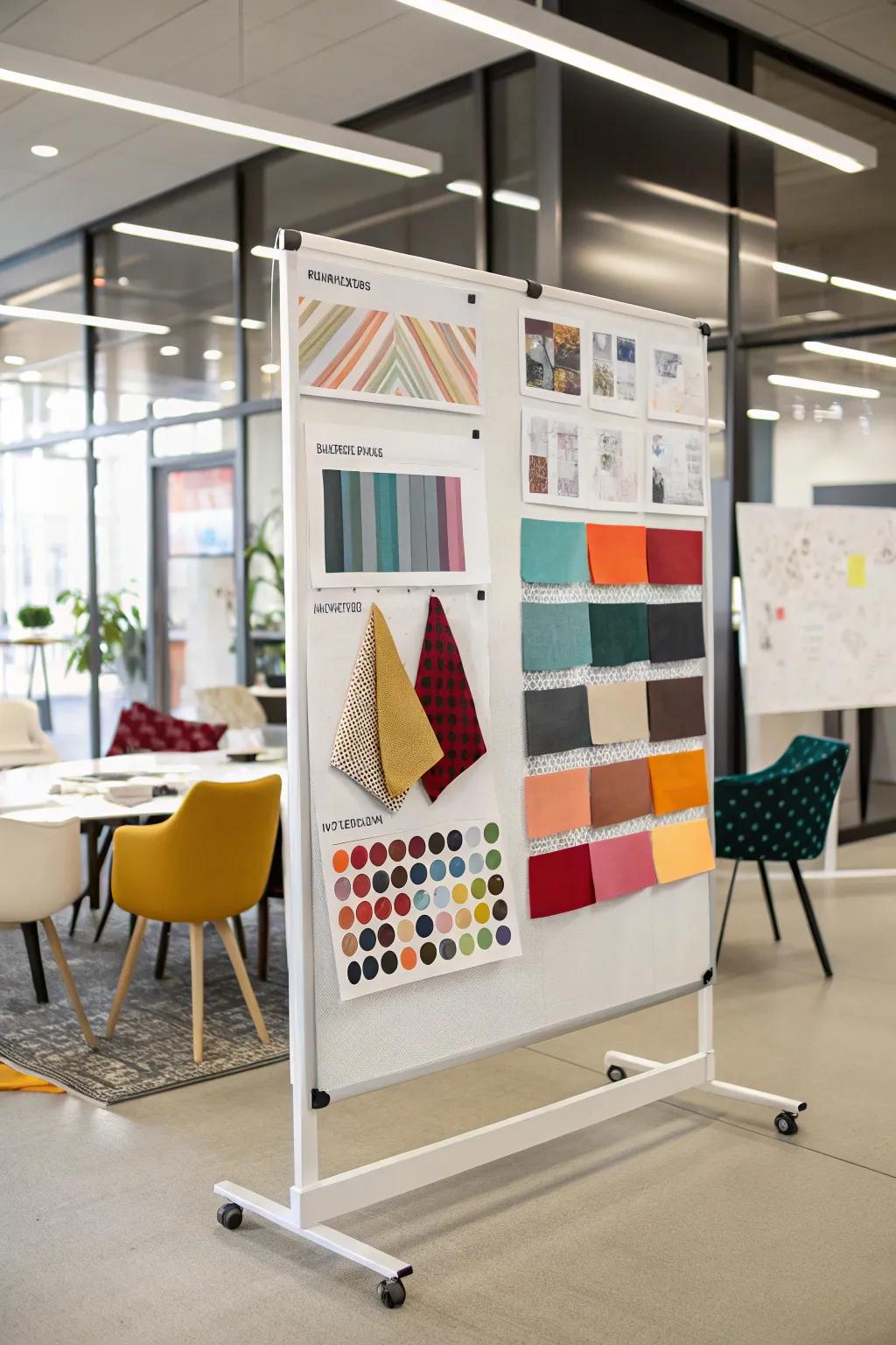 Visualize your projects with a mood board.