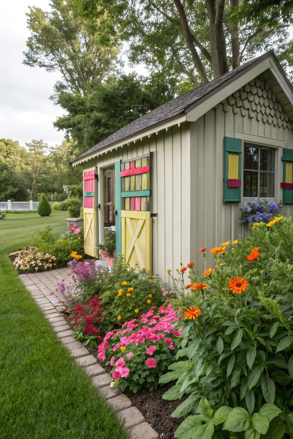 Ornamental covers offer allure and persona.