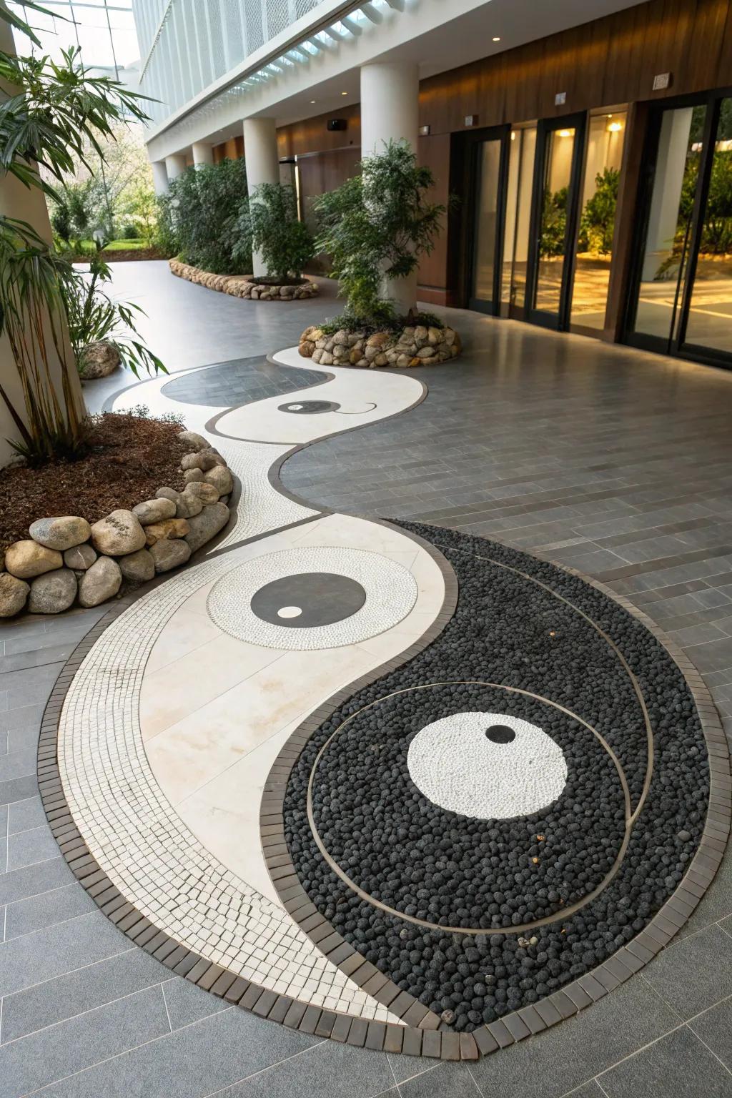 Achieve harmony by balancing yin and yang in your decor.