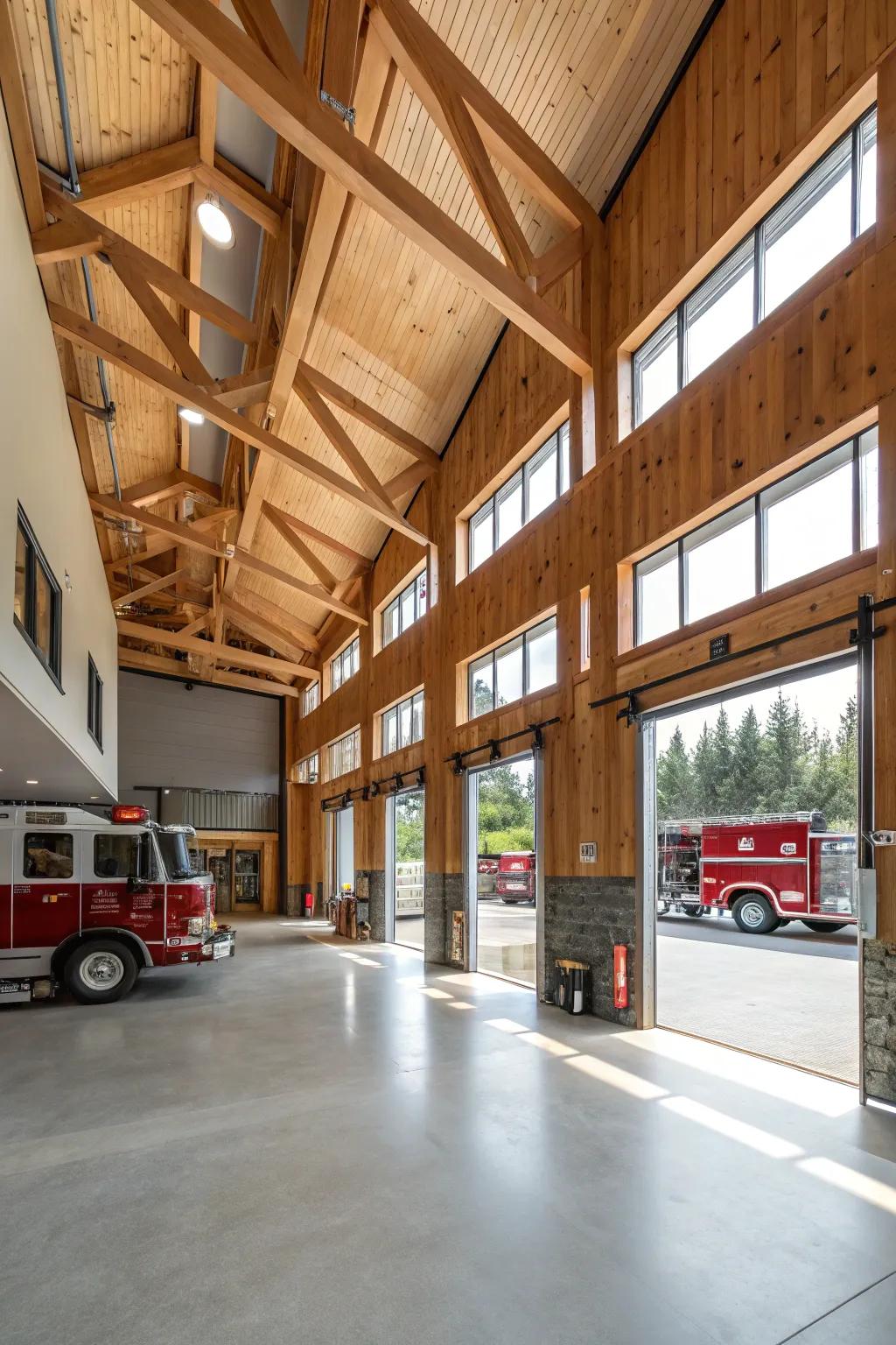 Sustainable materials blend durability with style.