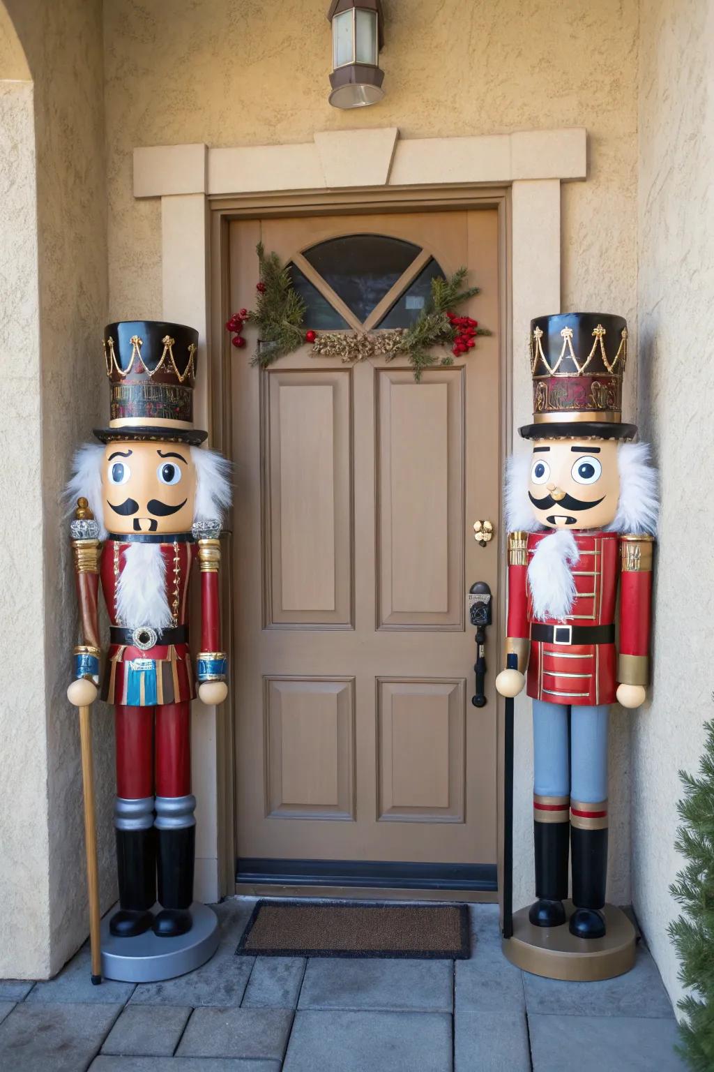 Nutcrackers with an alteration yield a grand and amusing reception this Christmas.