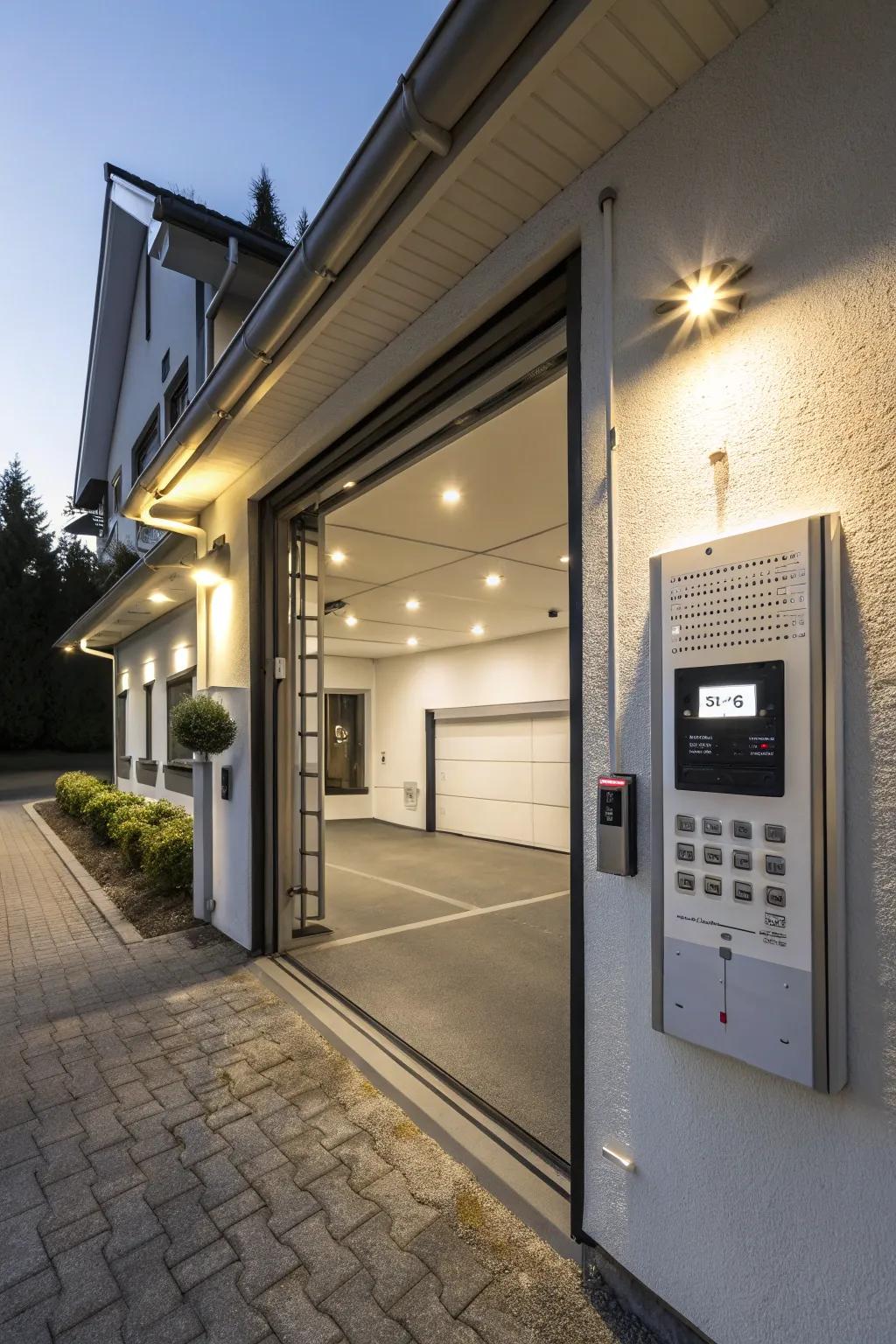 Smart technology improves safety and convenience.