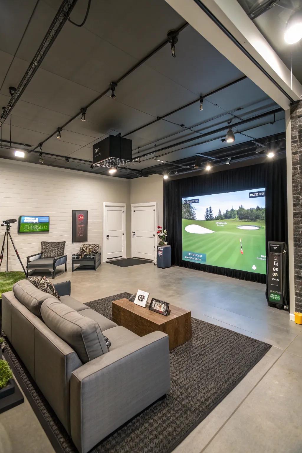 Make your golf space reflect your personal style.