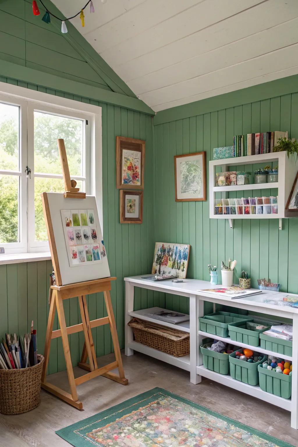 An inspiring studio space for creative minds.