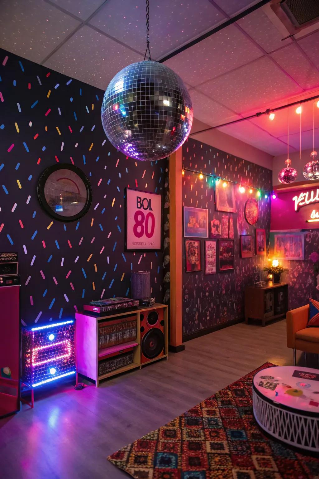 Dance the night away with a fun Echo Era Yuletide theme.