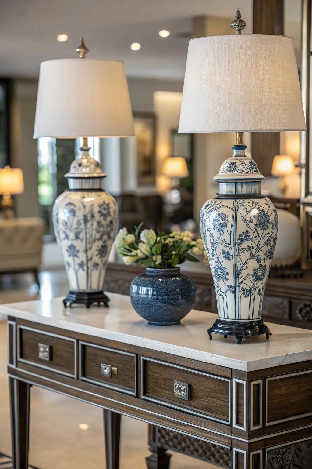 The consistent, balance a symmetrical design brings.