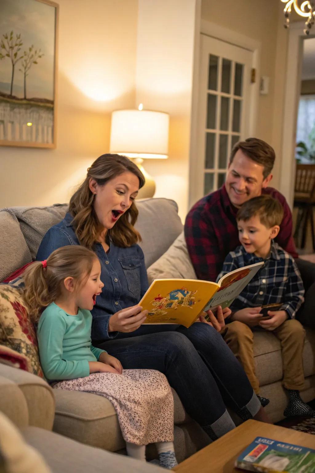 Storytelling gatherings ignite inventiveness and enjoyment.