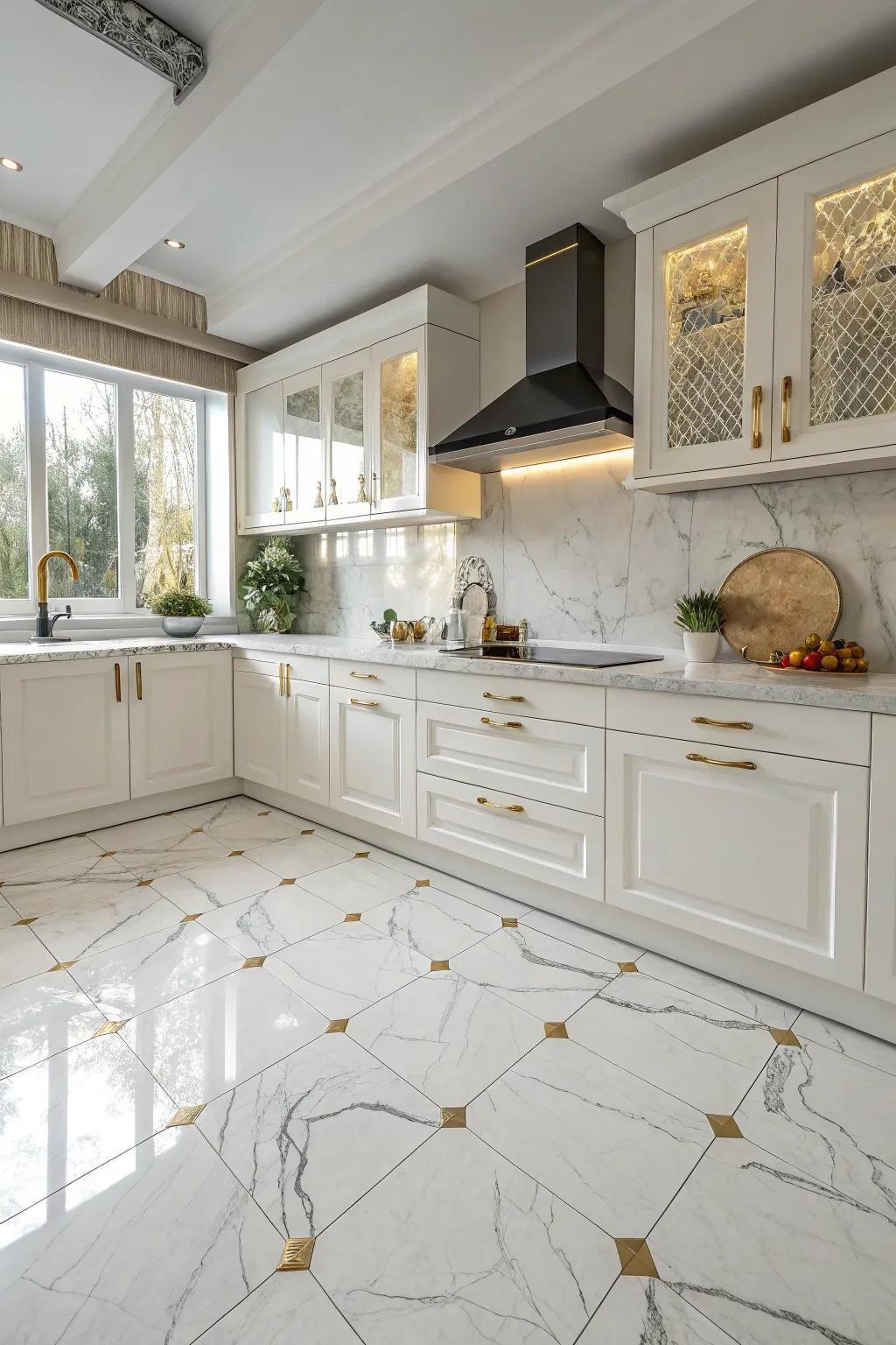 Enjoy the luxury of marble without the fuss.