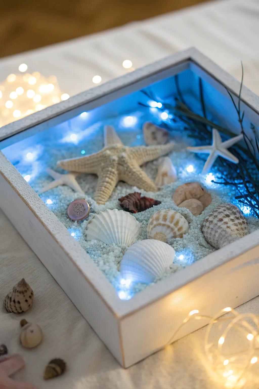 A refreshing coastal Yuletide diorama